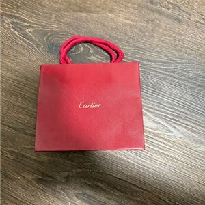 Cartier Red Tote Bag